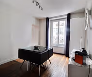 Bright living area at Louvre and Seine Serviced Apartment, Marais