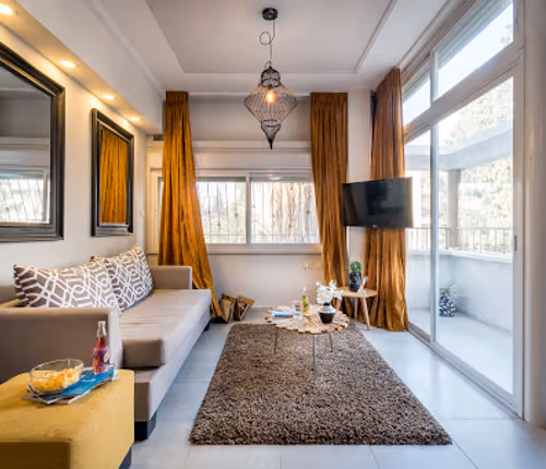 Living room at Ramban