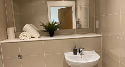 Toilet at Bracknell Apartment -