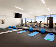 Simplistic living area in Quest Epping