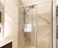 Bathroom at Finchley apartment