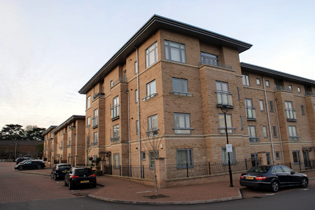 Exterior of Bletchley Apartment in Milton Keynes