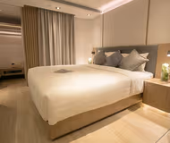 Bedroom at Chatham Circuit Serviced Apartments, Kowloon