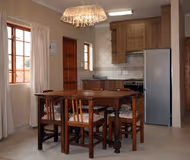 Dining space at Sandton apartment