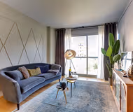 Living room at Calabria Serviced Apartments