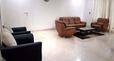 Comfy living area at Kalanagar Bandra East Apartments, Mumbai