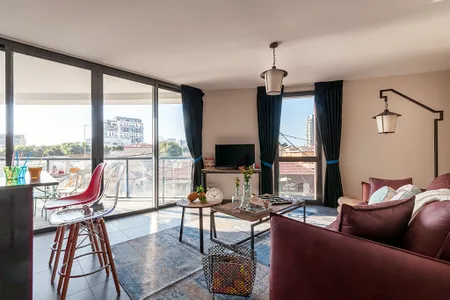 Living area at Florentine Street Serviced Apartment