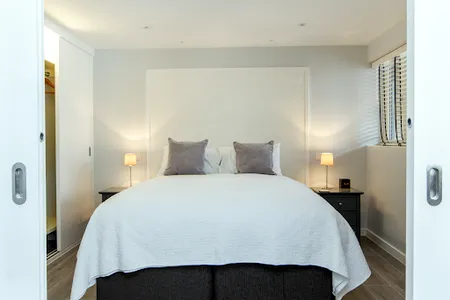 Luxury bedroom at Eagle Yard
