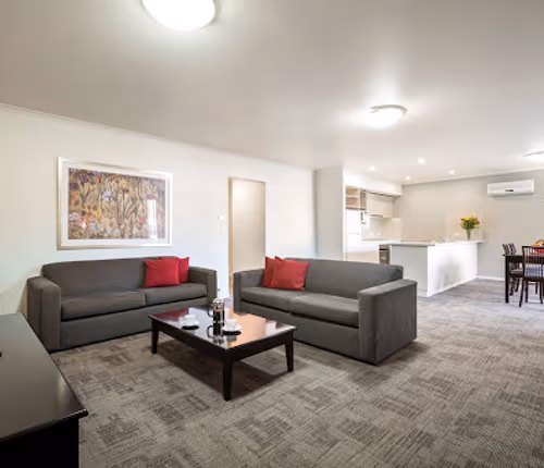 Stunning living area in Quest Wagga Wagga