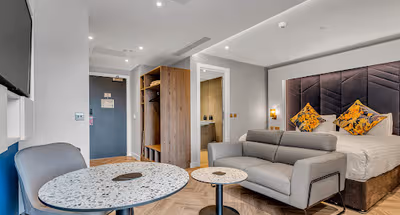 Bedroom at St James Leith Street Edinburgh