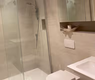 Main bathroom at Bracknell Apartment -