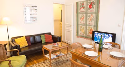 Living area at EIFFEL TOWER DOORSTEP SERVICED APARTMENT