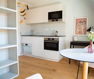 <font style="vertical-align: inherit;"><font style="vertical-align: inherit;" class="">Ausgestattete Küche im 21rooms</font></font>