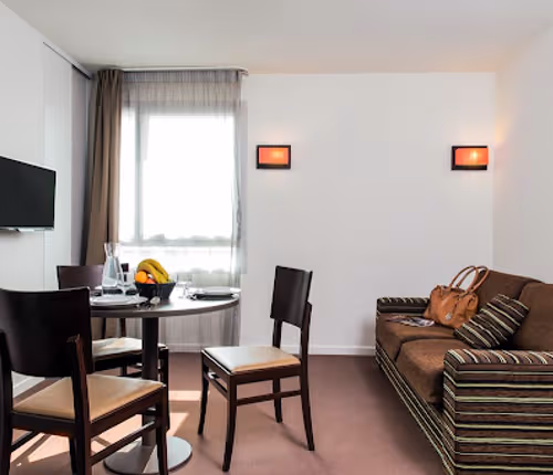 Living area at Marseille Saint Charles