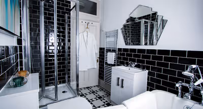 Luxury bathroom at No.9 Barons near St Margarets Twickenham