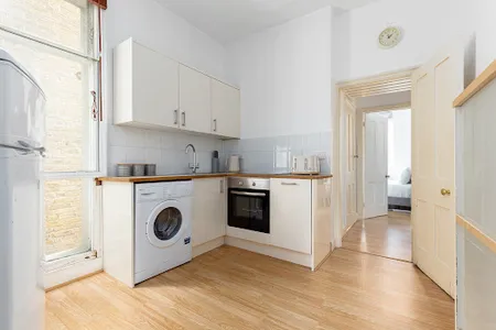 Kitchen at The Goldhawk Road Apartments