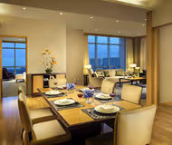 Dining space at Somerset Grand Central Dalian