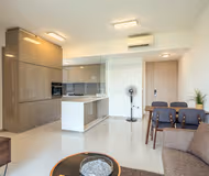 living space at Gateway Drive Residences, Jurong