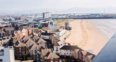 Exterior of 1 bedroom apartment