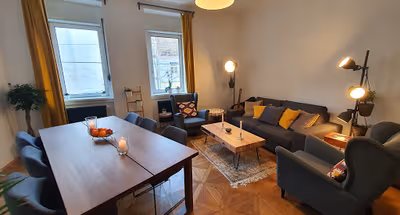 Central Graz Apartments living room