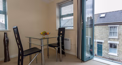 Living room at Dove House