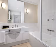 Spacious living area at Quest on Lonsdale