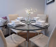 Dining space at Greengate Serviced Apartment