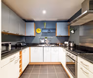 Kitchen at Docklands apartment