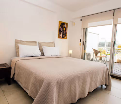 Living area at Dique Madero