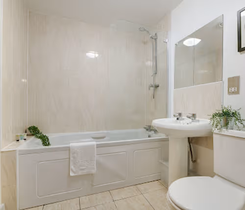 Bathroom at Gateshead apartment