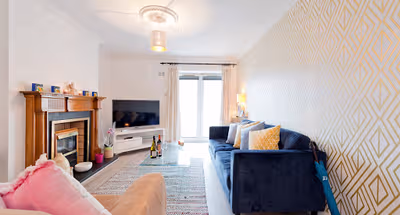 Living room at Lansdowne Square