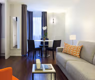 Living area at Antigone Montpellier