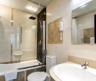 Bathroom at 13 Mankhool Street Serviced Apartments, Bur Dubai
