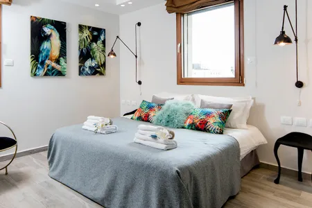 Luxury bedroom at King David Crown