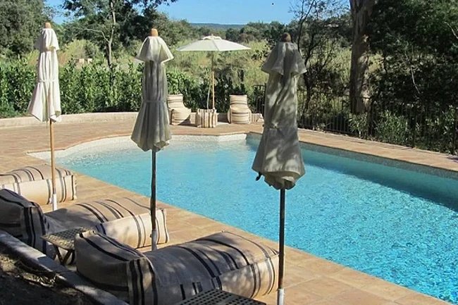 A Villa in Grimaud With Beautiful Terraces