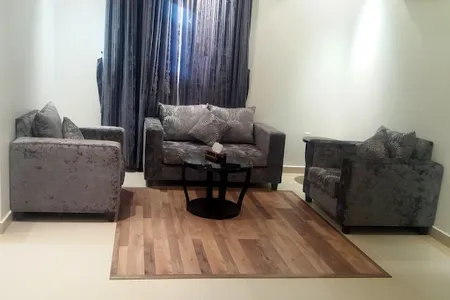 Living room at Al Barakah Street Apartments