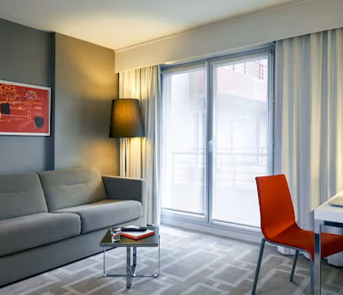 Living area at Hipark  Nice