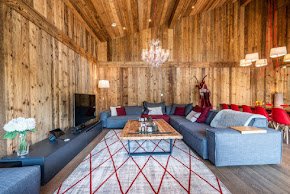 A PICTURE PERFECT ALPINE CHALET WITH UNIQUE INTERIOR IN MORZINE in morzine