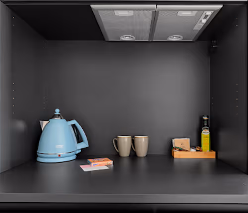 Basic kitchenette at numa I WOOD Rooms &amp; Apartments Wien