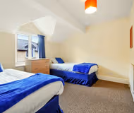 Bedroom at Maida Vale apartment