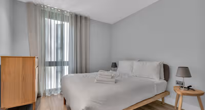 Bedroom at Olympic Way Apartment in Wembley Park by MySquare