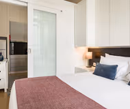 Bedroom at Bolhão Market - Studio for 2 People