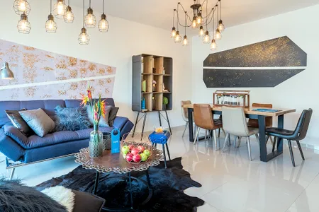 Living area at Agan