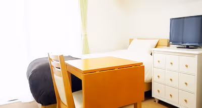 Comfy living area at Omori Apartments