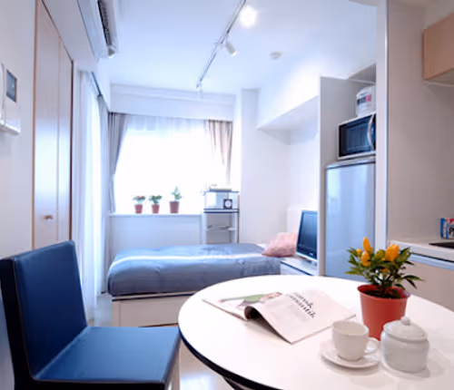 Comfy living area at Bantobashi Apartments