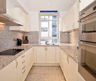 Fully equipped kitchen at St John's Westminster