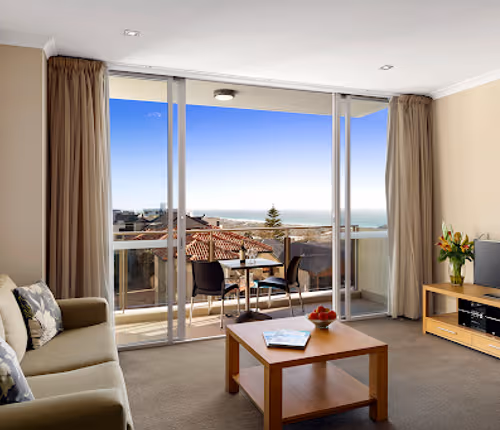 Living room at Quest Scarborough