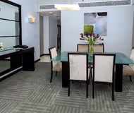 Bright living area at Deira Creek Street Serviced Apartments, Deira