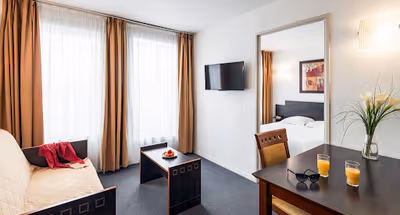 Dining space at Toulouse Jolimont