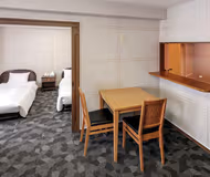 Comfy living area at Shinogawamachi